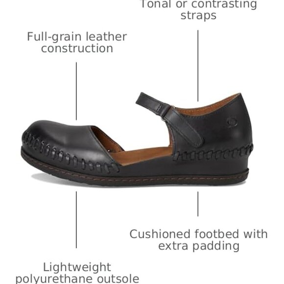 BORN Leather Ela Comfort Sandals main image 6